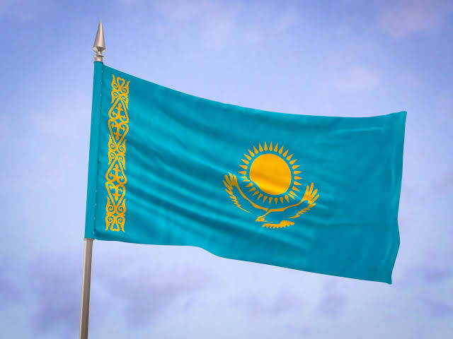 Flag of Kazakhstan