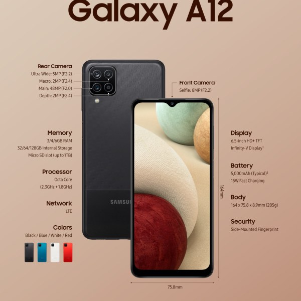 Samsung Galaxy A12 Price in South Africa