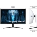 Samsung Odyssey Neo G8 32 inch 4K Curved Smart Gaming Monitor Specs and Price