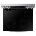 Samsung 6.3 cu. ft. Smart Freestanding Electric Range with Steam Clean in Stainless Steel