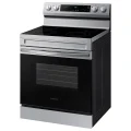 Samsung 6.3 cu. ft. Smart Freestanding Electric Range with Steam Clean in Stainless Steel