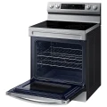 Samsung 6.3 cu. ft. Smart Freestanding Electric Range with Steam Clean in Stainless Steel