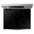 Samsung 6.3 cu. ft. Smart Freestanding Electric Range with Rapid Boil & Self Clean in Stainless Steel