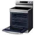 Samsung 6.3 cu. ft. Smart Freestanding Electric Range with Rapid Boil & Self Clean in Stainless Steel