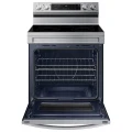 Samsung 6.3 cu. ft. Smart Freestanding Electric Range with Rapid Boil & Self Clean in Stainless Steel