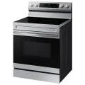 Samsung Electric Range Freestanding with No-Preheat Air Fry & Convection in Stainless Steel