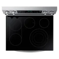 Samsung 6.3 cu. ft. Smart Freestanding Electric Range with No-Preheat Air Fry, Convection+ & Griddle in Stainless Steel