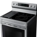 Samsung 6.3 cu. ft. Smart Freestanding Electric Range with No-Preheat Air Fry, Convection+ & Griddle in Stainless Steel