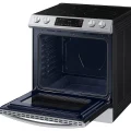 Samsung 6.3 cu. ft. Smart Rapid Heat Induction Slide-in Range in Stainless Steel