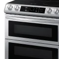 Samsung 6.3 cu. ft. Smart Slide-in Induction Range with Flex Duo, Smart Dial & Air Fry in Stainless Steel