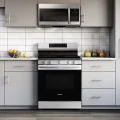 Samsung 6.0 cu. ft. Smart Freestanding Gas Range with 18K BTU Dual Power Burner & Self Clean in Stainless Steel