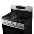 Samsung 6.0 cu. ft. Smart Freestanding Gas Range with 18K BTU Dual Power Burner & Self Clean in Stainless Steel