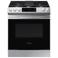 Samsung 6.0 cu. ft. Smart Slide-in Gas Range with Convection in Stainless Steel