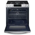 Samsung 6.0 cu. ft. Smart Slide-in Gas Range with Convection in Stainless Steel