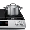 Samsung 6.0 cu. ft. Smart Slide-in Gas Range with Convection in Stainless Steel