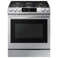 Samsung Smart Slide-in Gas Range with Smart Dial & Air Fry in Stainless Steel