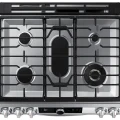 Samsung Smart Slide-in Gas Range with Smart Dial & Air Fry in Stainless Steel