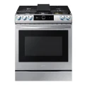 Samsung Smart Slide-in Gas Range with Smart Dial & Air Fry in Stainless Steel