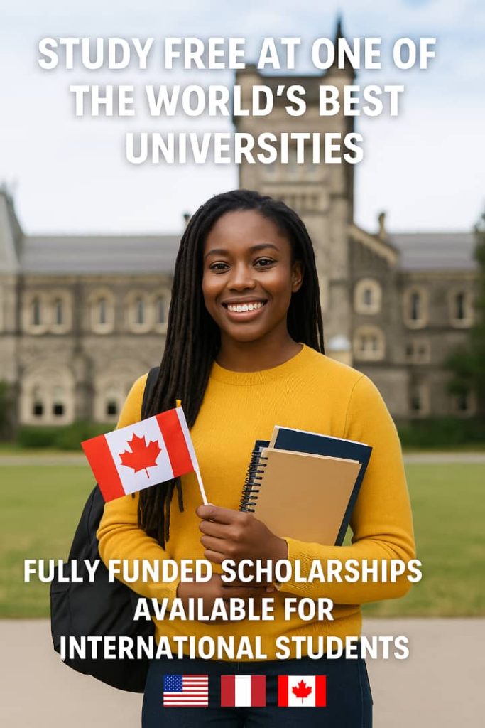 Full Scholarship at University of Toronto for International Students